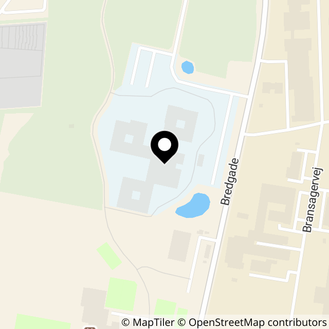 Kort over Jetsmark Kirkevej 5