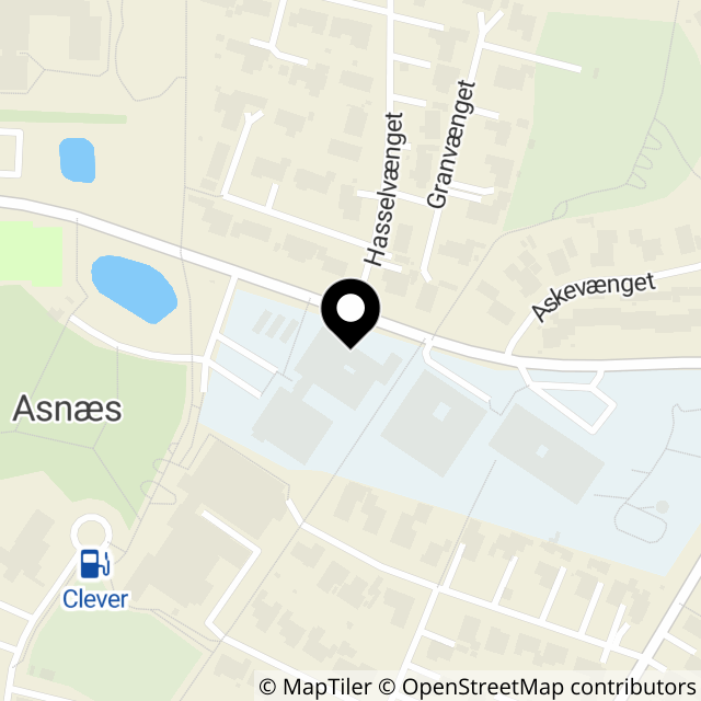 Kort over Stadionvej 6