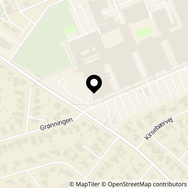 Kort over Spangsbjerg Møllevej 72