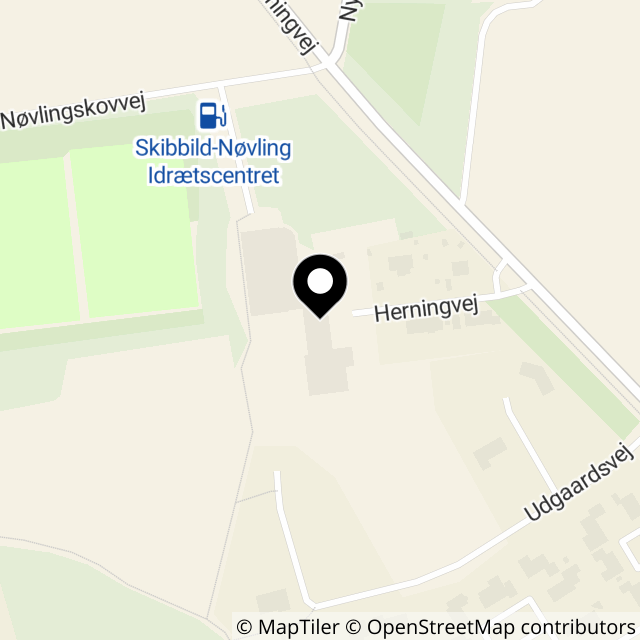Kort over Herningvej 70 a