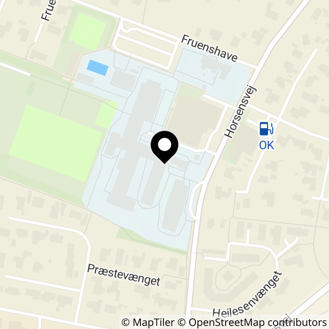 Kort over Horsensvej 46