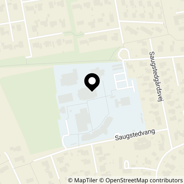 Kort over Toftegårdsvej 7