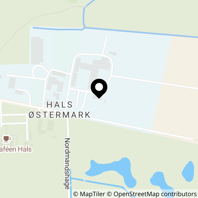 Kort over Nordmandshage 45A