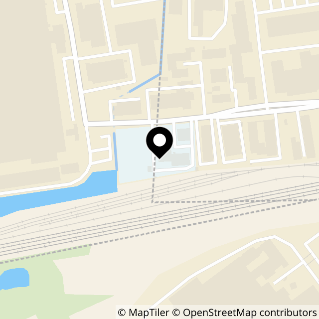 Kort over Sydvestvej 129B