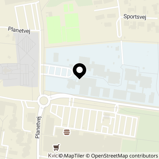 Kort over Planetvej 30