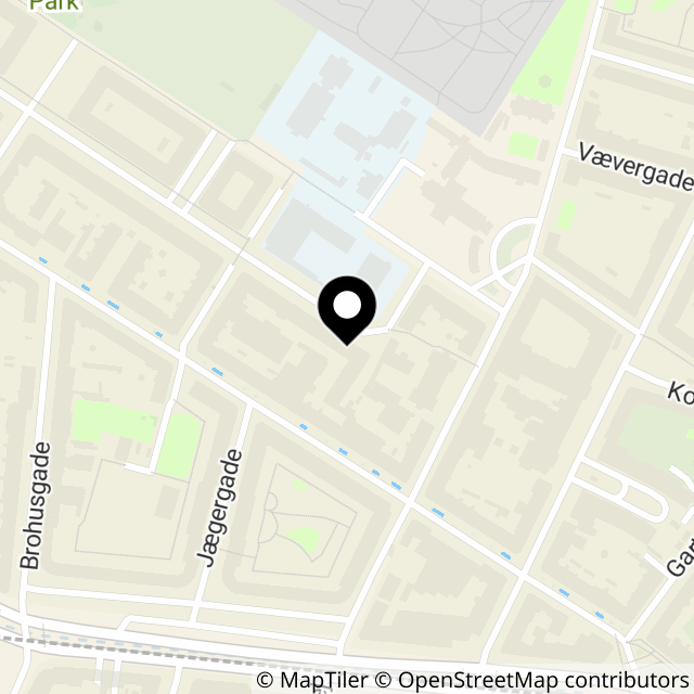Kort over Struenseegade 9, 4.