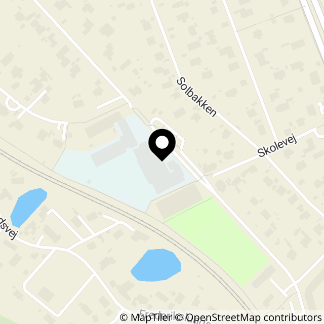 Kort over Rønnebærvej 33