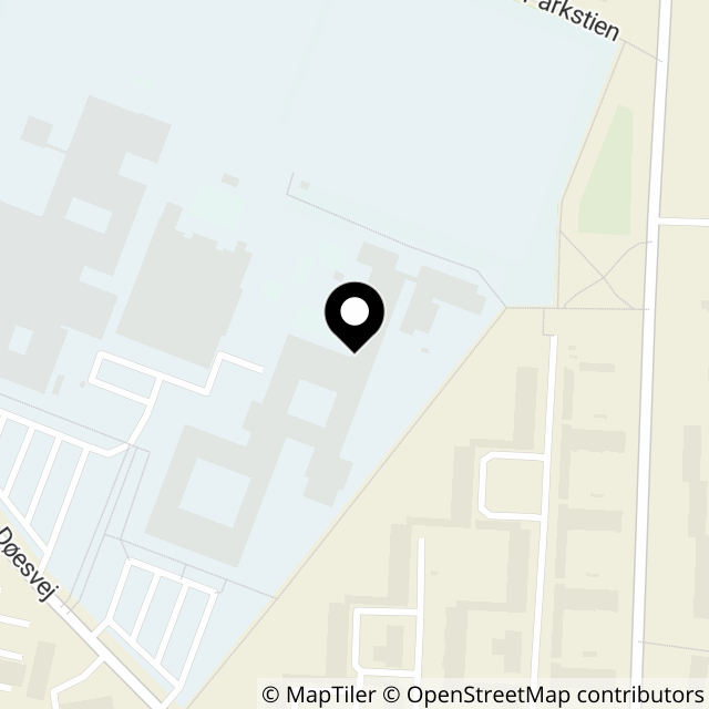 Kort over Døesvej 54C