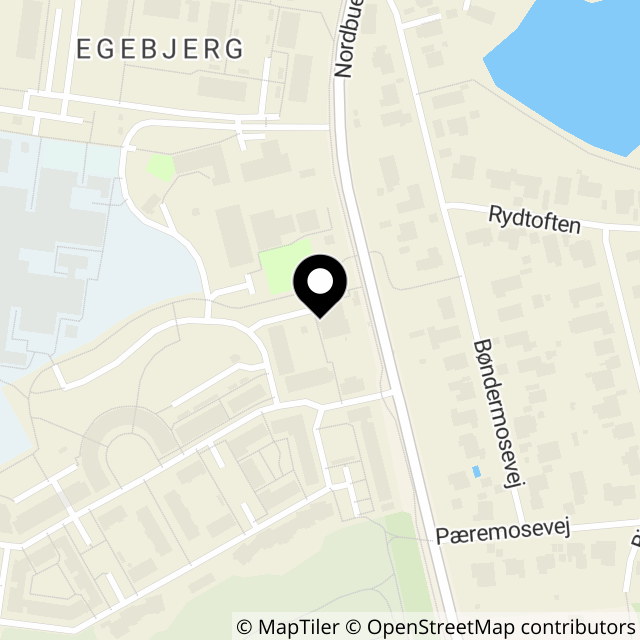 Kort over Agernhaven 2K