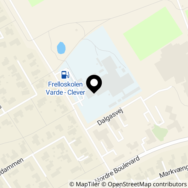 Kort over Ortenvej 64