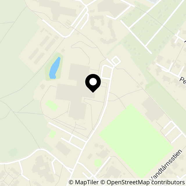 Kort over Vandtårnsvej 3