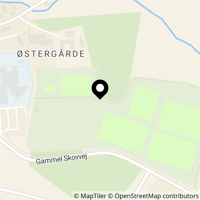 Kort over Gl. Skovvej 150B