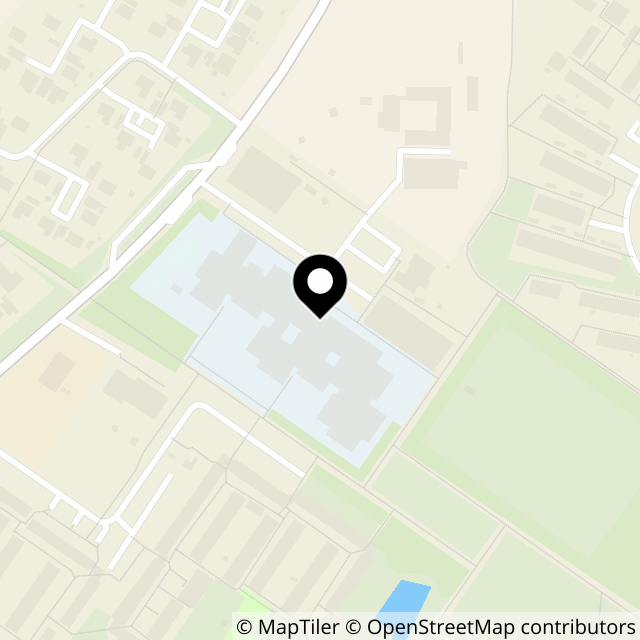 Kort over Blågårdsvej 100