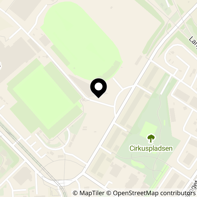 Kort over Stadionvej 31