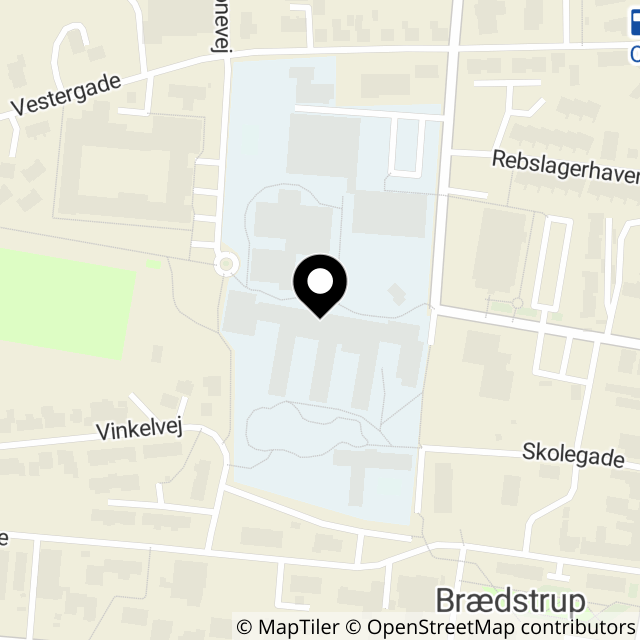 Kort over Niels Wongesvej 7