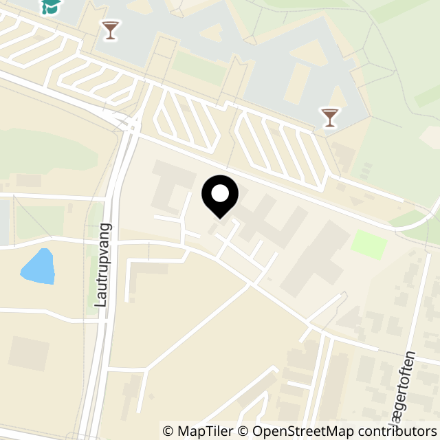 Kort over Dyregårdsvej 5