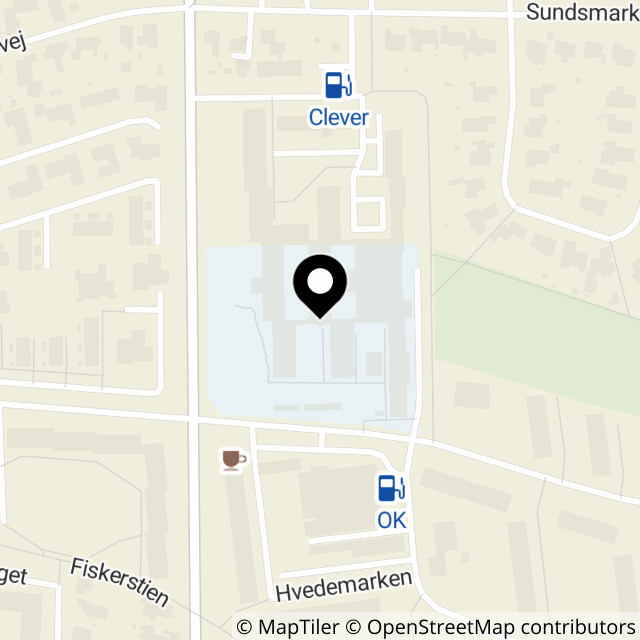 Kort over Kløvermarken 1
