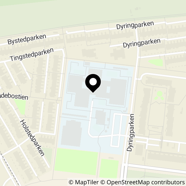 Kort over Dyringparken 1