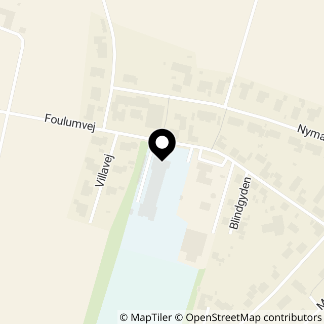 Kort over Foulumvej 27
