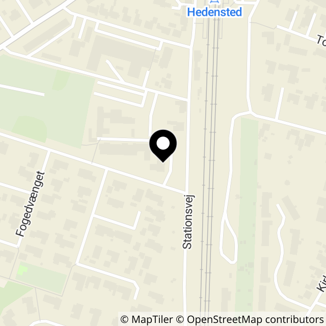 Kort over Fogedvænget 25
