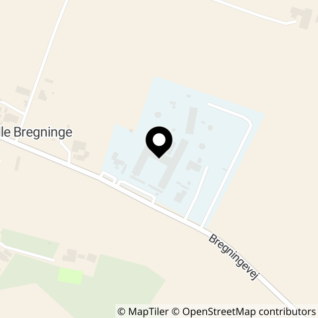 Kort over Bregningevej 25