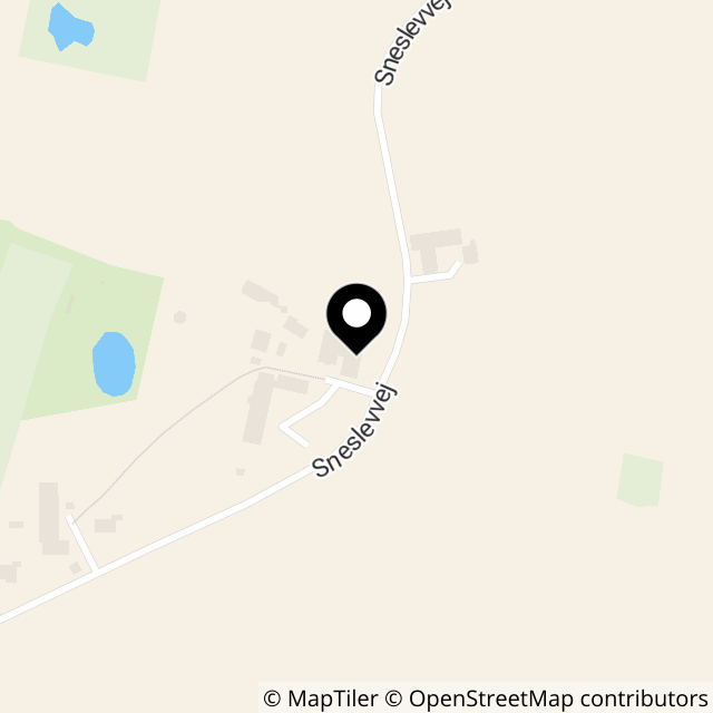 Kort over Sneslevvej 67