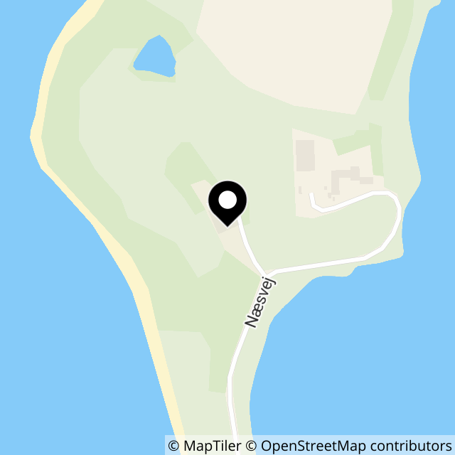 Kort over Næsvej 13