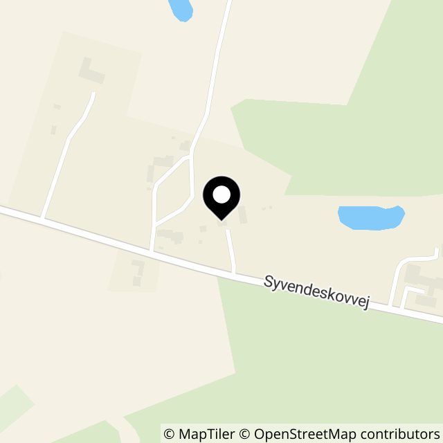 Kort over Syvendeskovvej 37