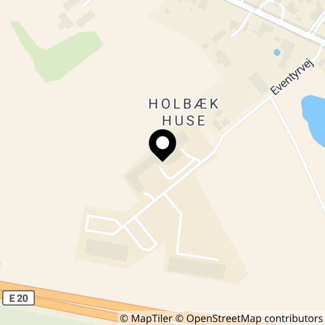 Kort over Eventyrvej 12