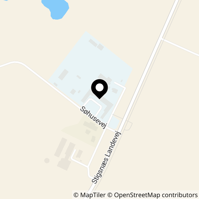 Kort over Søhusevej 79