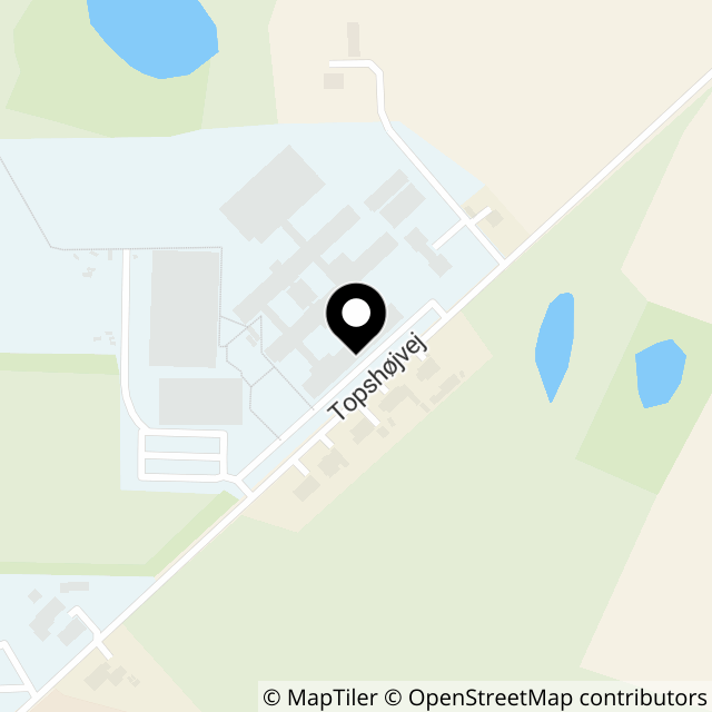 Kort over Topshøjvej 50