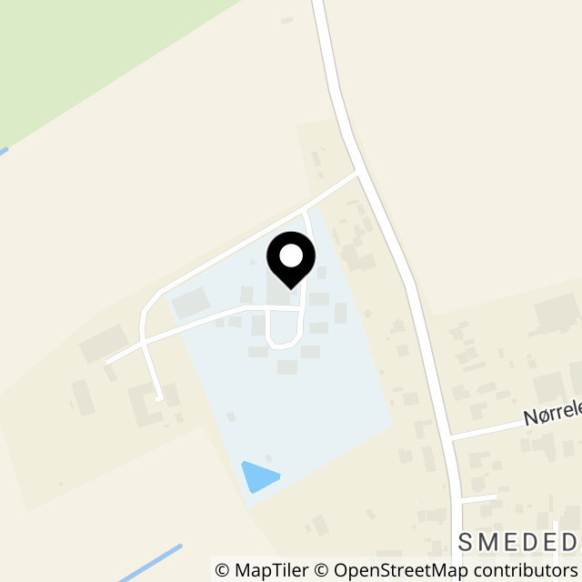 Kort over Nykøbingvej 15 B