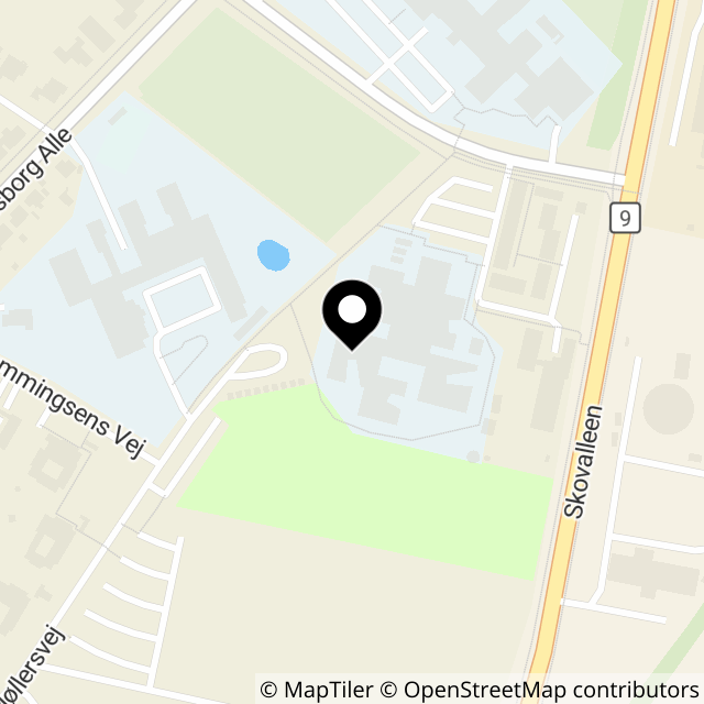 Kort over Merkurs Plads 4
