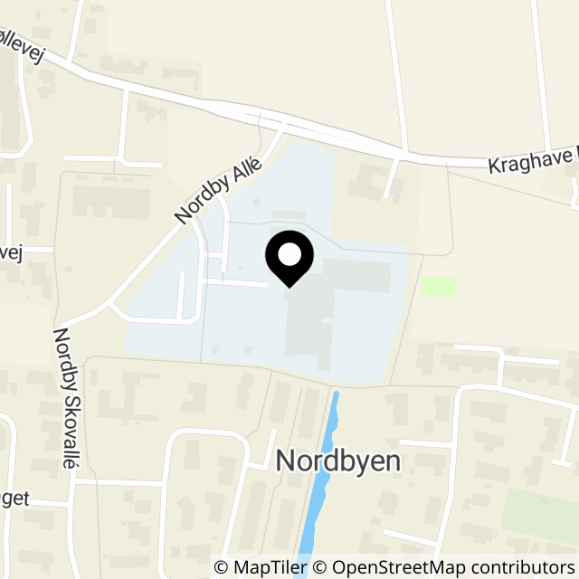 Kort over Nordby Allé 2
