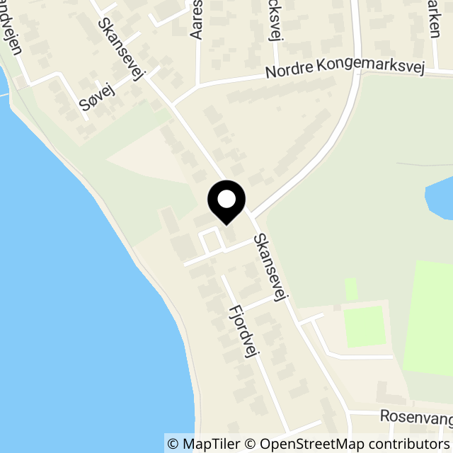 Kort over Skansevej 22