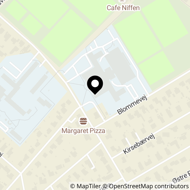Kort over Nygårdsvej 43