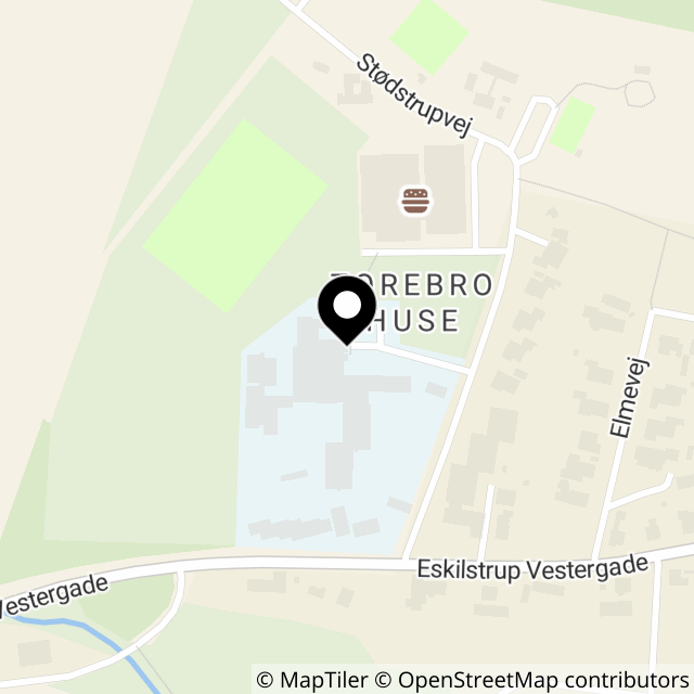 Kort over Stødstrupvej 1
