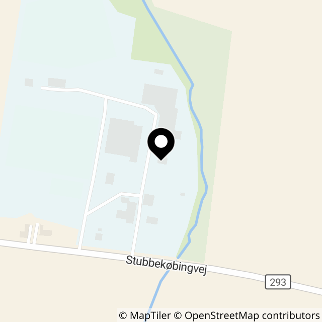 Kort over Stubbekøbingvej 95