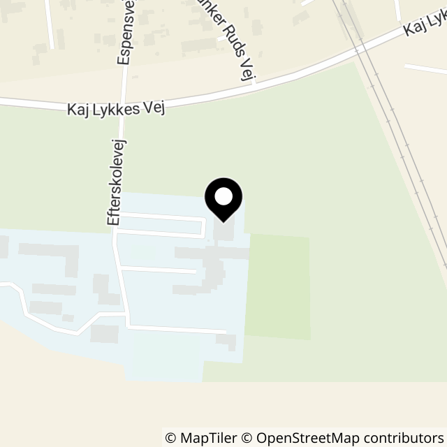 Kort over Efterskolevej 8