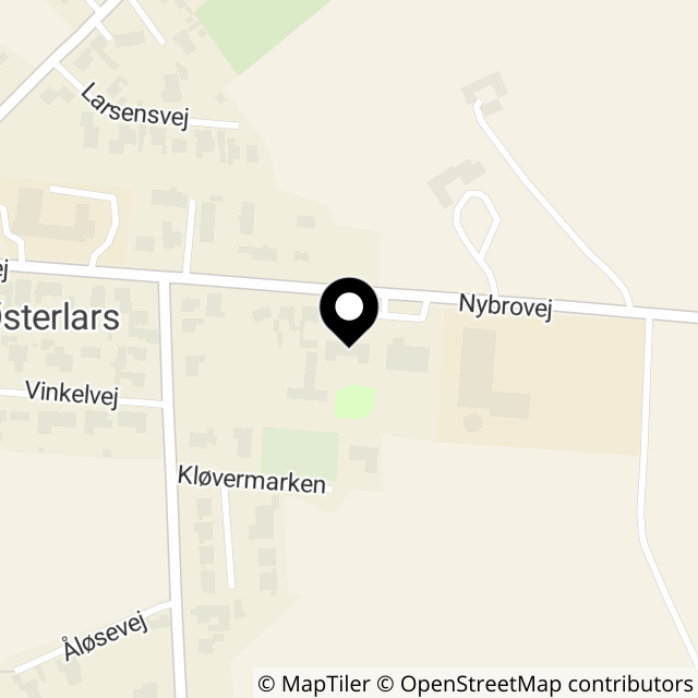Kort over Nybrovej 42