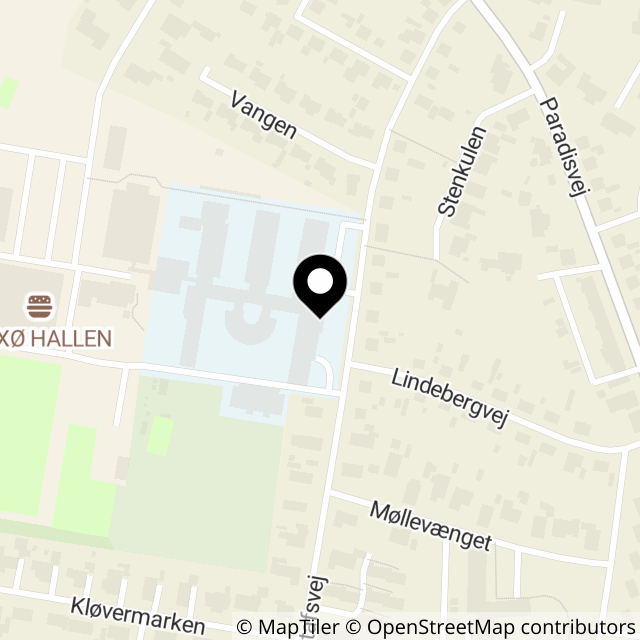 Kort over Kong Gustafsvej 10 A