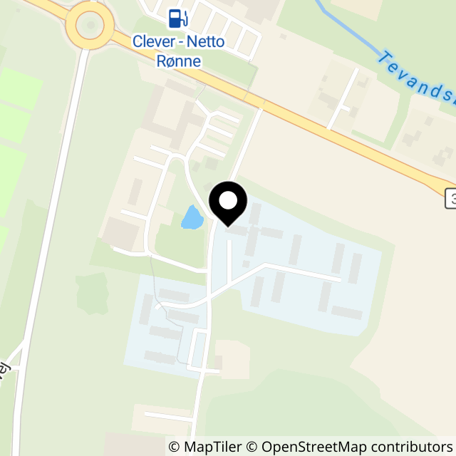 Kort over Vibegårdsvej 5