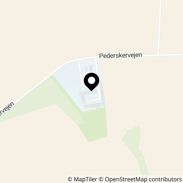 Kort over Pederskervejen 75