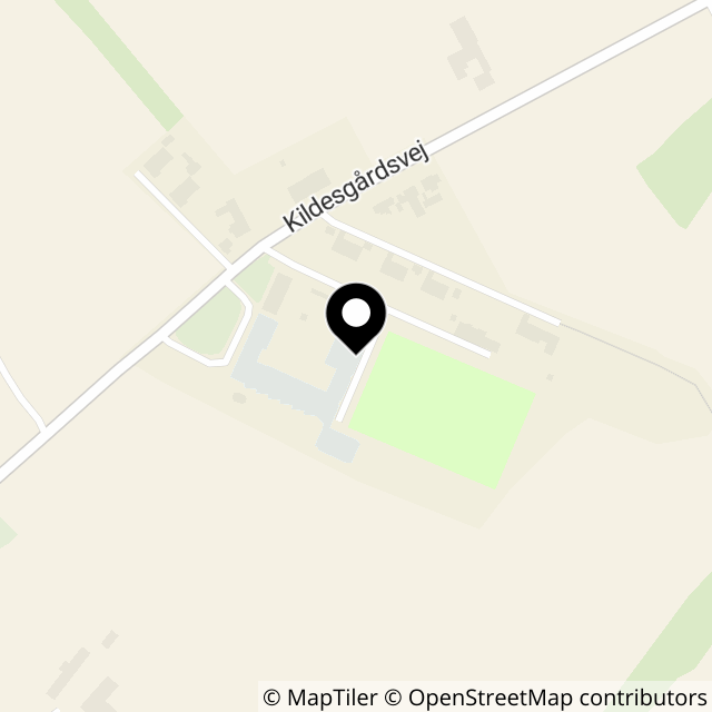 Kort over Kildesgårdsvej 19