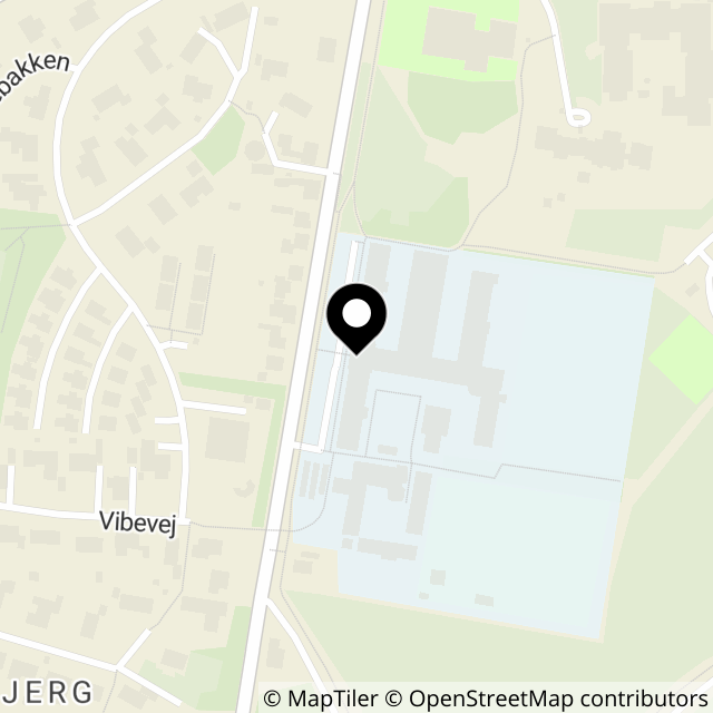 Kort over Møllebakken 31 5560 Aarup