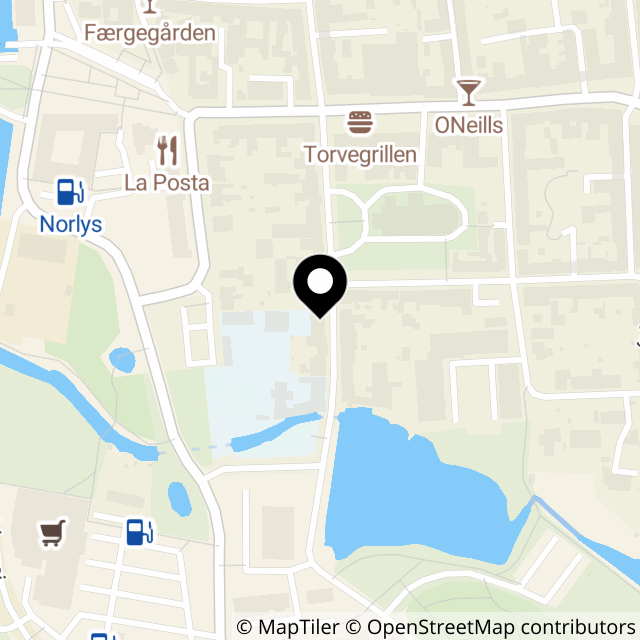 Kort over Damgade 34