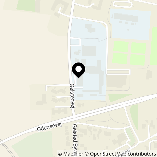 Kort over Gelstedvej 29