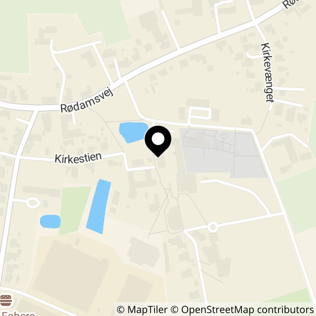 Kort over Højskolen 1