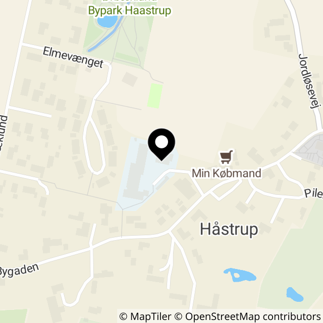 Kort over Haastrup, Bygaden 14