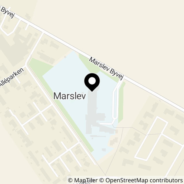 Kort over Marslev Byvej 41